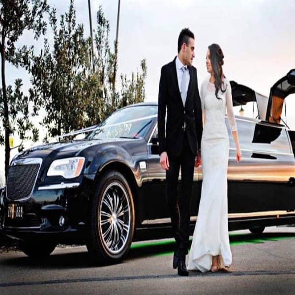 palm beach wedding limo
